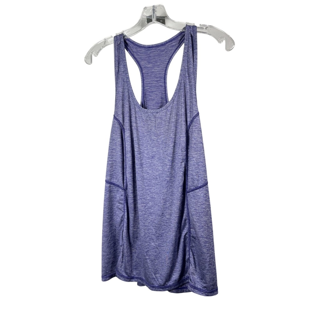 Xersion Everair Purple Heathered Racerback Performance Tank Top XXL